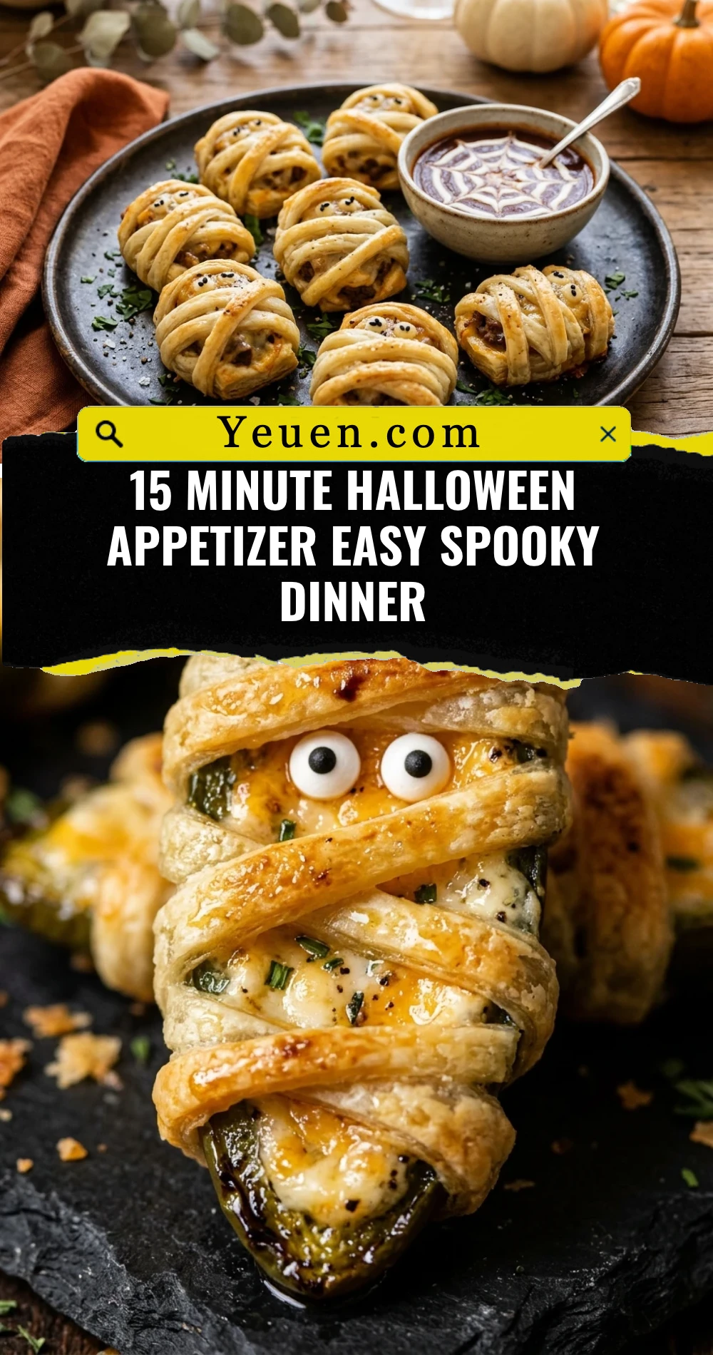 15 Minute Halloween Appetizer Easy Spooky Dinner
