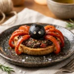 15 Minute Spider Appetizer Easy Spooky Dinner Halloween