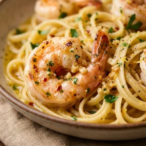 20 Minute Shrimp Scampi Pasta