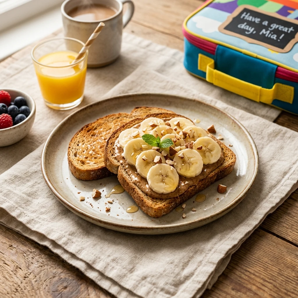 3-Ingredient Breakfast For Kids School Morning
