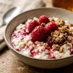 3 Ingredient Cottage Cheese Breakfast Bowl 20g+ Easy High Protein Breakfast