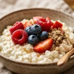 3 Ingredient Cottage Cheese Breakfast Bowl 20g+ High Protein Easy Breakfast