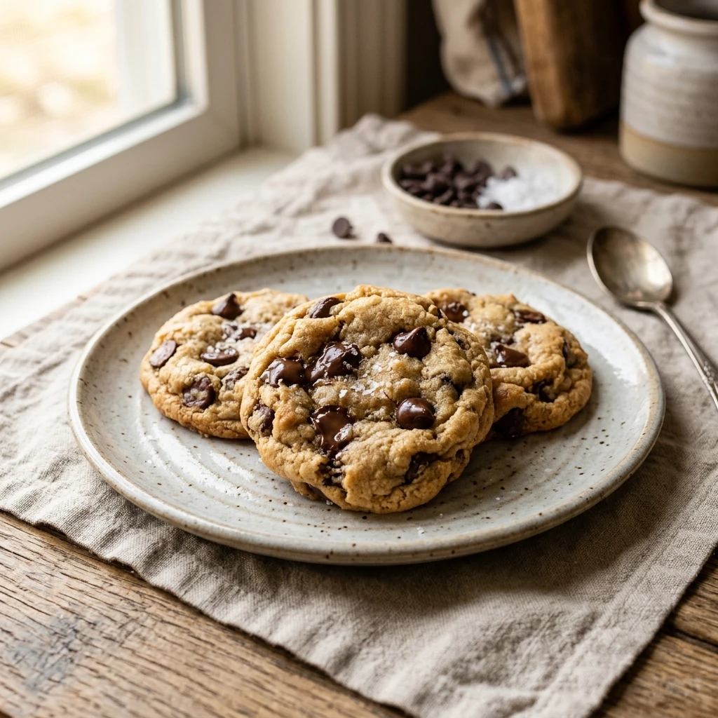 3-Ingredient Cottage Cheese Chocolate Chip Cookies