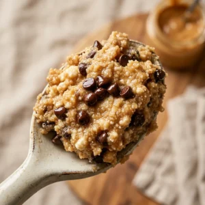 3 Ingredient Cottage Cheese Cookie Dough No Flour