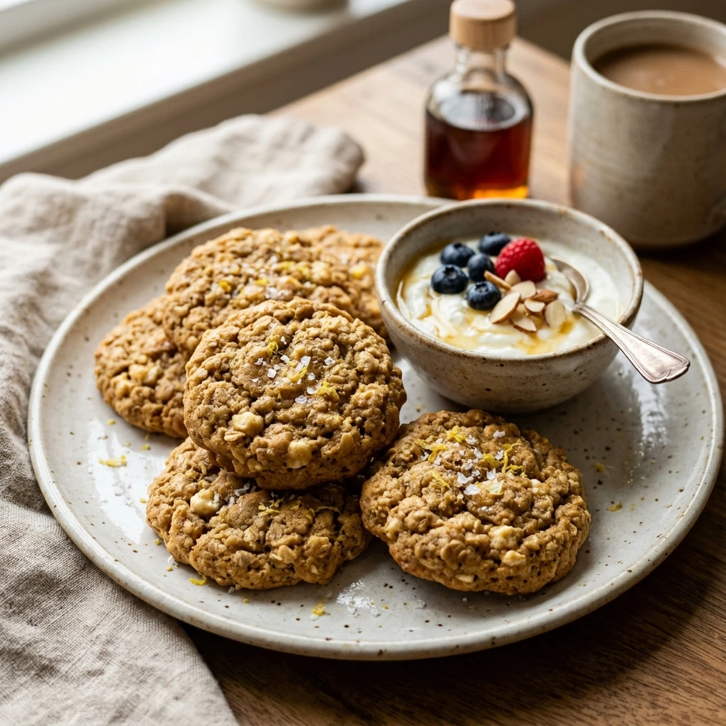3 Ingredient Cottage Cheese Cookies 20g+ High Protein Easy Breakfast