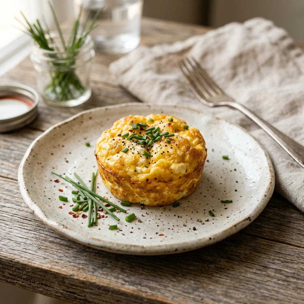 3 Ingredient Cottage Cheese Egg Bites 20g+ Easy High Protein Breakfast