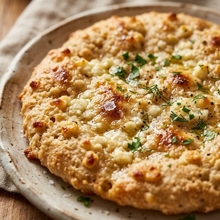 3 Ingredient Cottage Cheese Flatbread High Protein