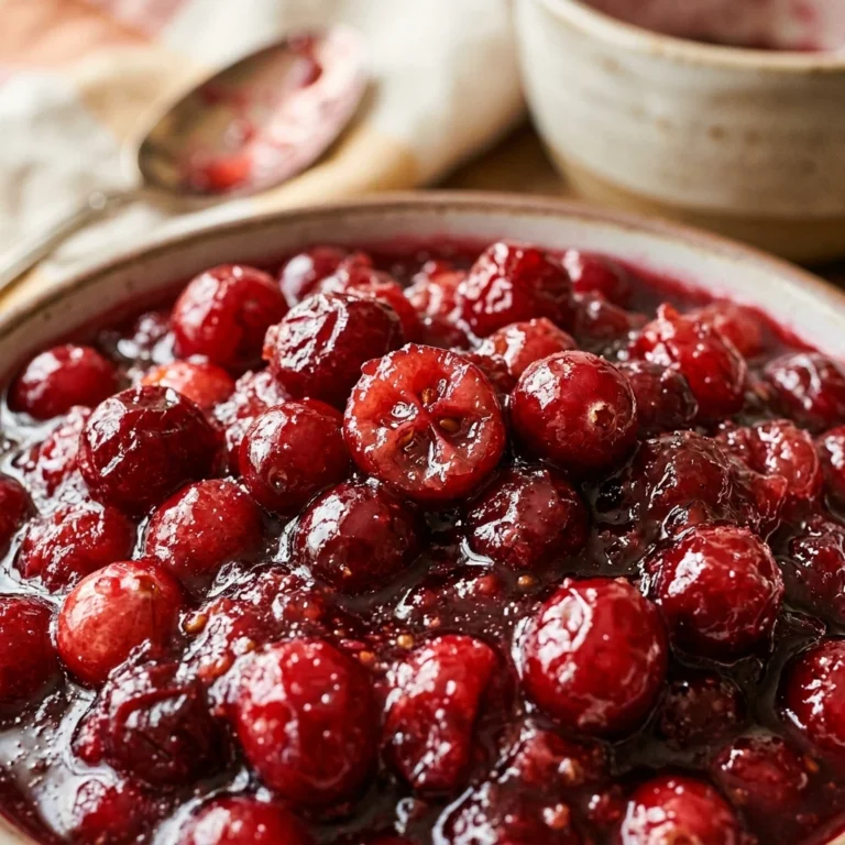 3-Ingredient Cranberry Sauce No Fail Thanksgiving