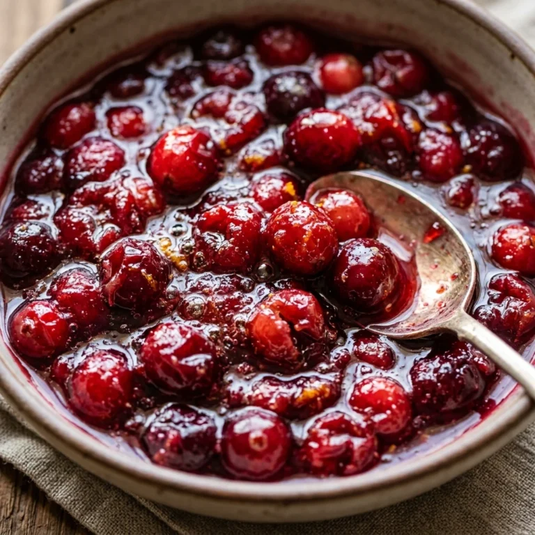3-Ingredient Cranberry Sauce Slow Cooker