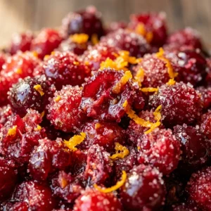 3 Ingredient Thanksgiving Cranberry Sauce No Cooking