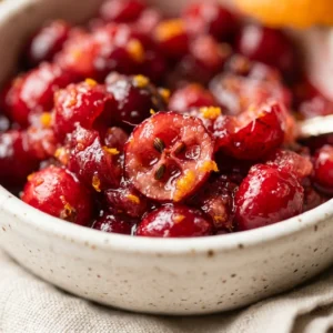 3 Ingredient Thanksgiving Cranberry Sauce No Cooking