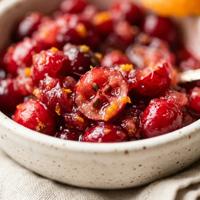3 Ingredient Thanksgiving Cranberry Sauce No Cooking