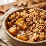 3 Ingredient Thanksgiving Dump And Bake Apple Crisp Fall