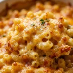 3 Ingredient Thanksgiving Dump And Bake Mac And Cheese