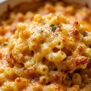 3 Ingredient Thanksgiving Dump And Bake Mac And Cheese