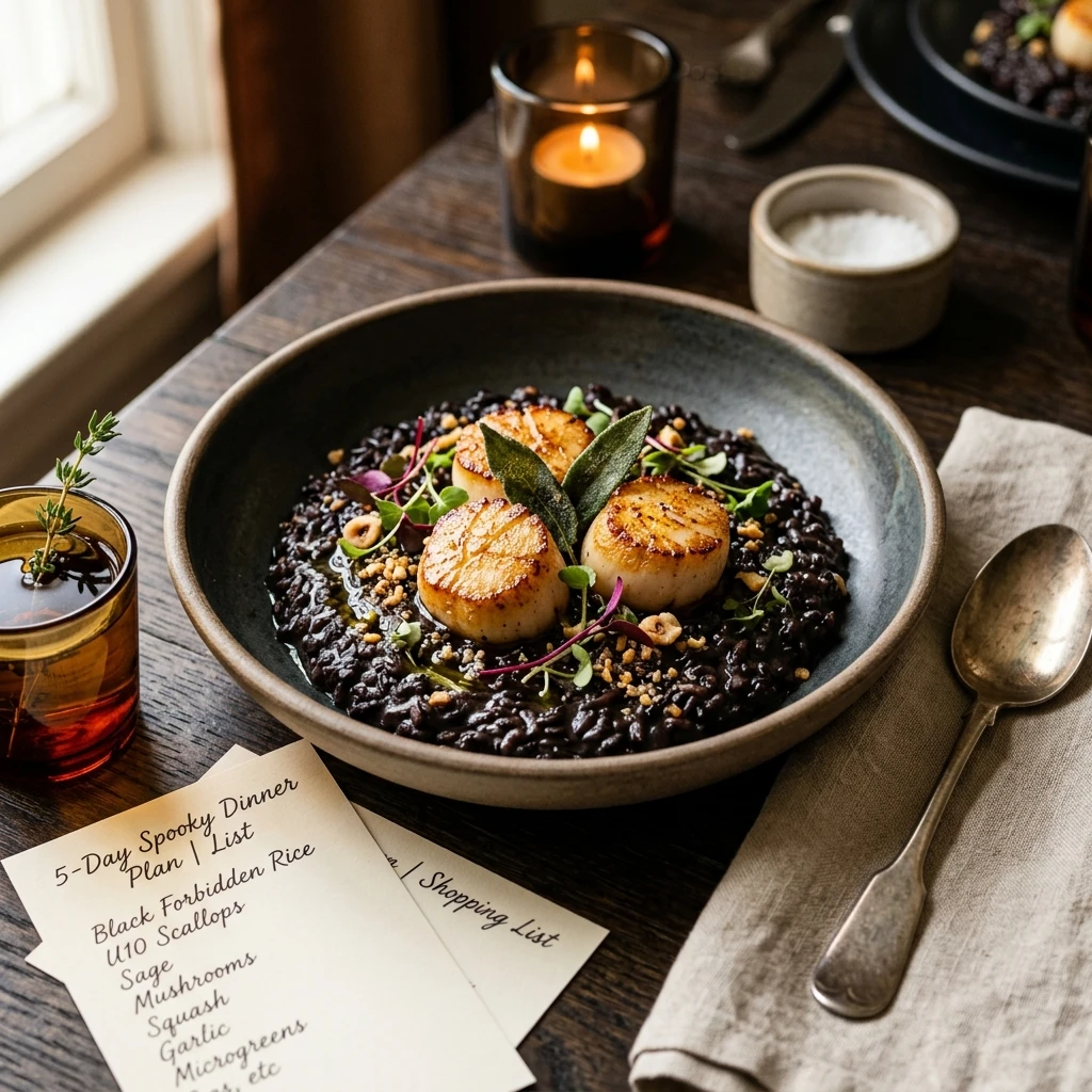 5-Day Spooky Dinner Plan (Shopping List Included)