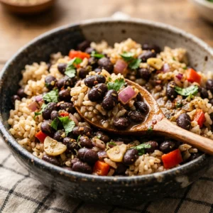 $5 Dinner Beans and Rice Family