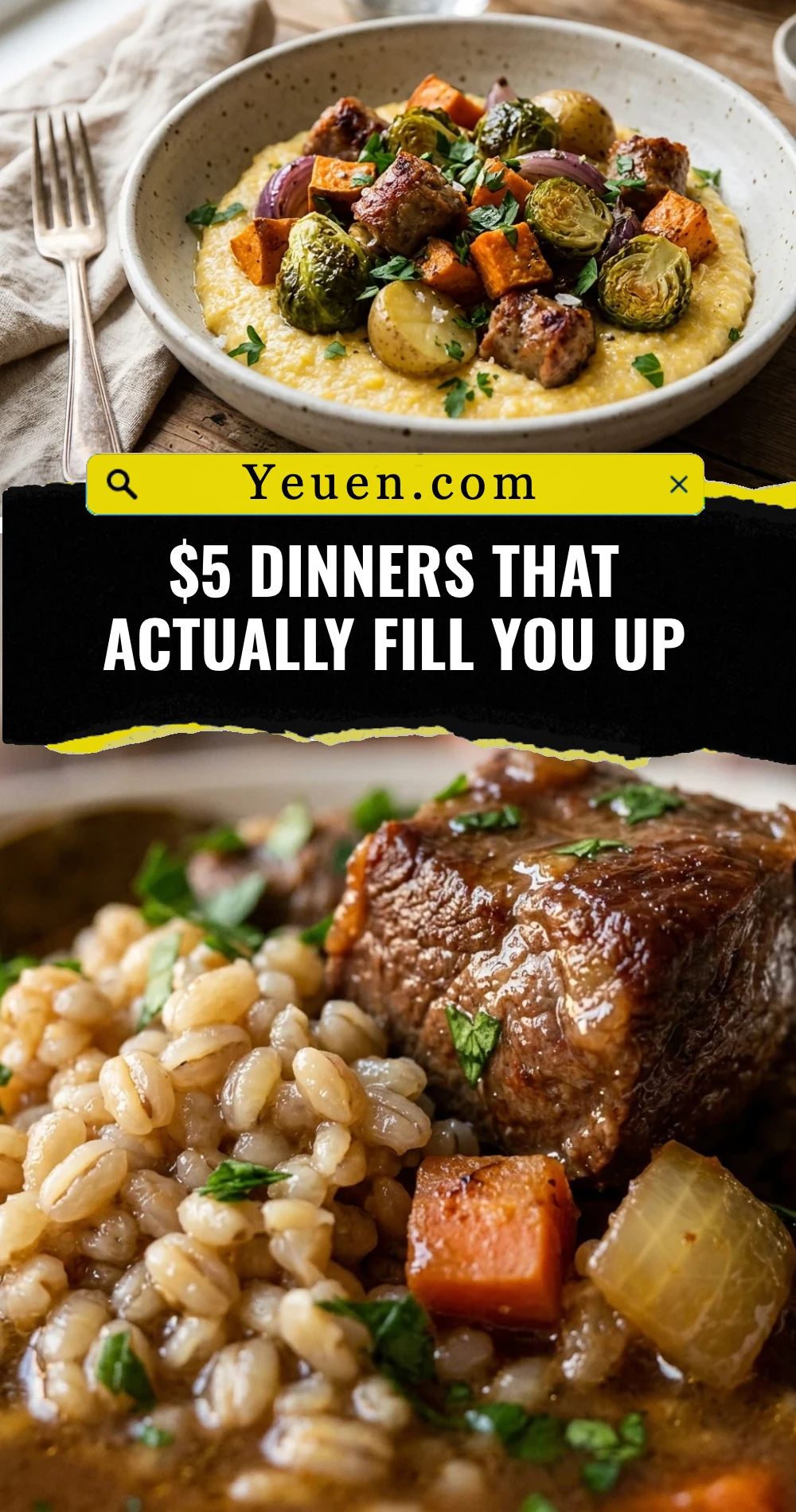 $5 Dinners That Actually Fill You Up