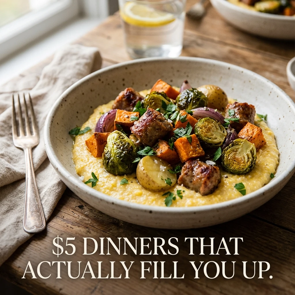 $5 Dinners That Actually Fill You Up