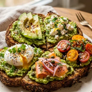 5-Minute Avocado Toast 5 Ways