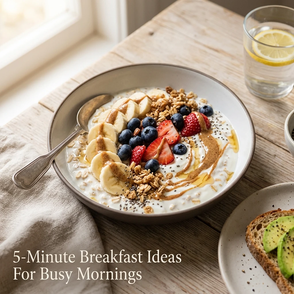 5-Minute Breakfast Ideas For Busy Mornings