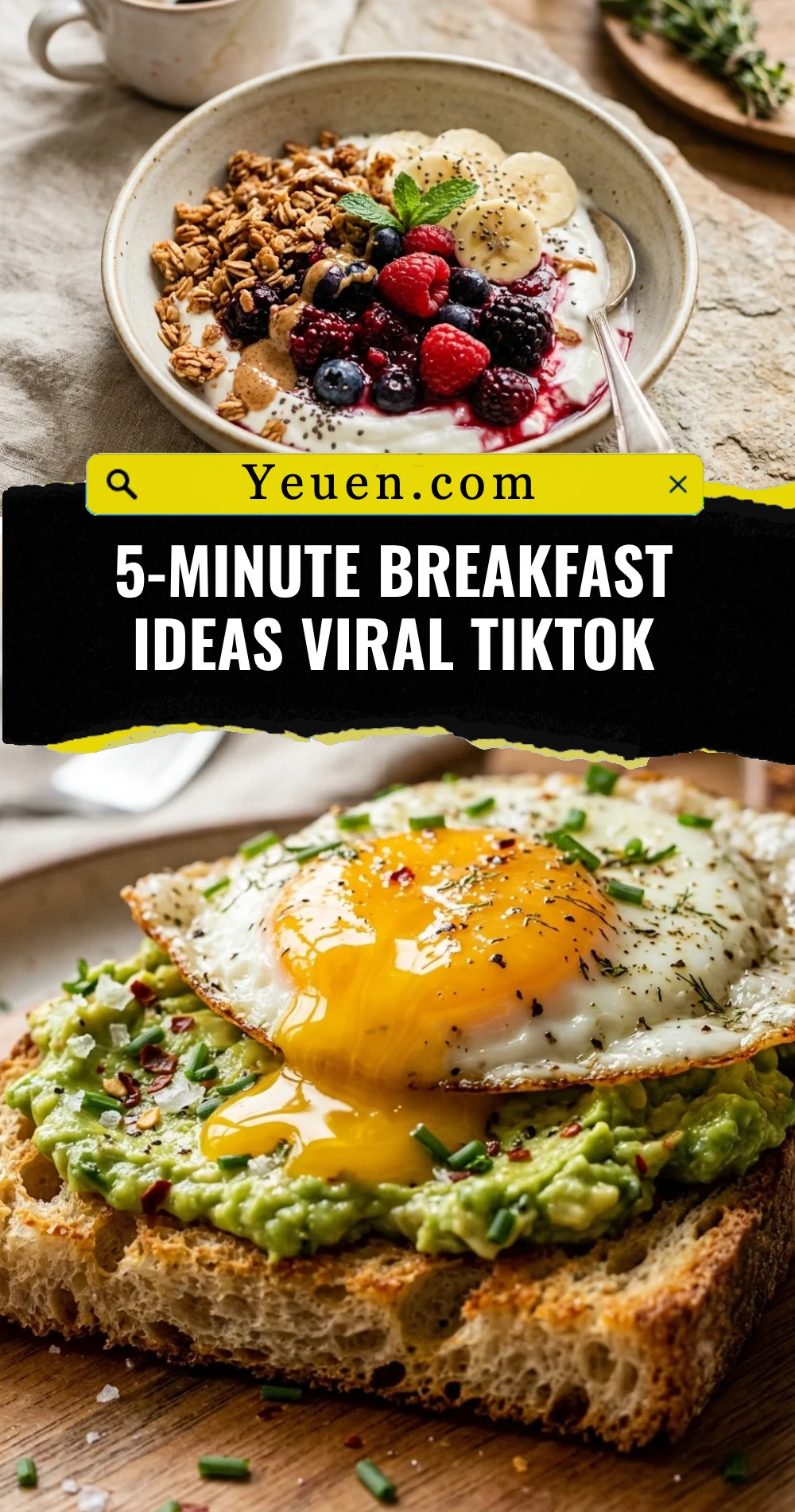 5-Minute Breakfast Ideas Viral TikTok