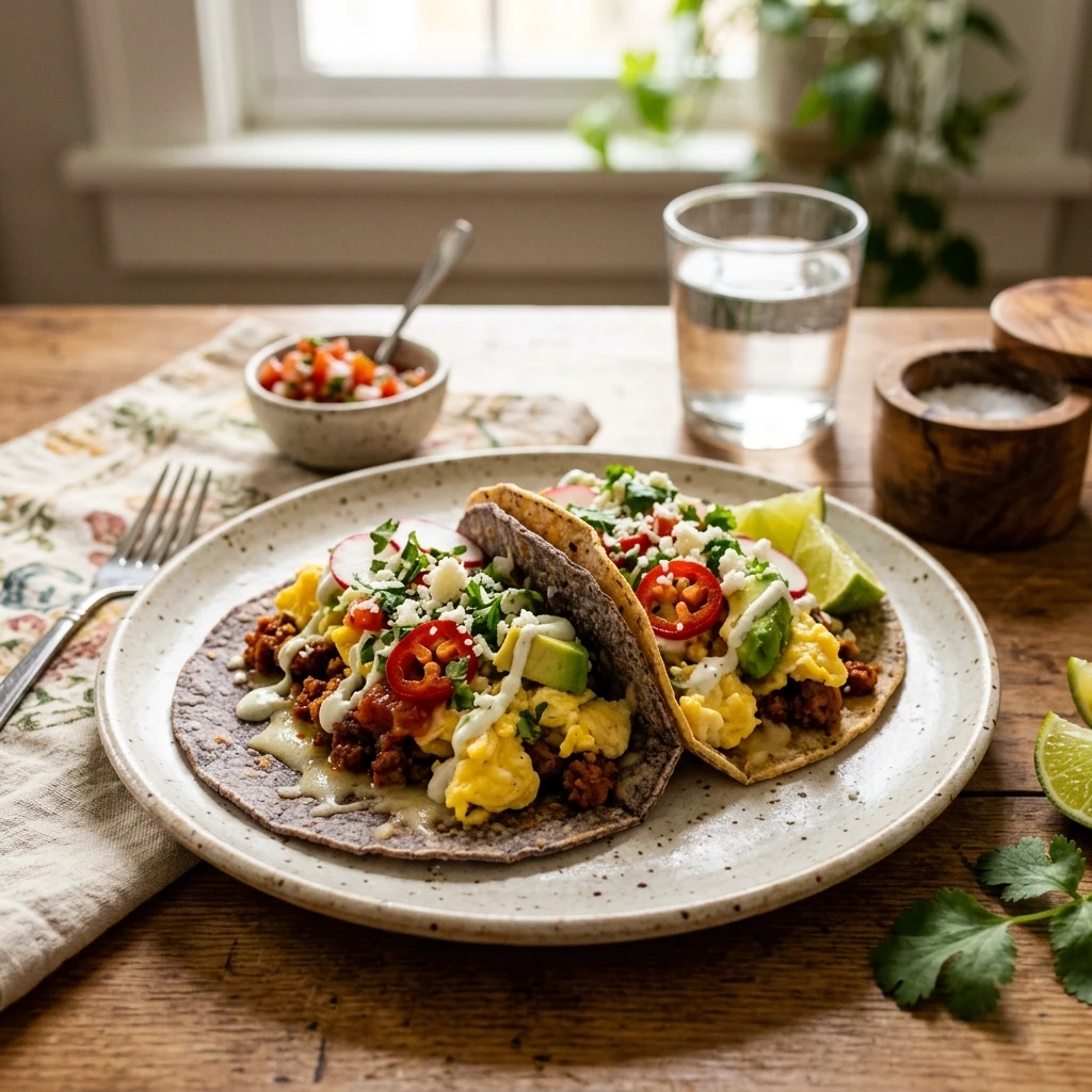 5-Minute Breakfast Tacos Easy