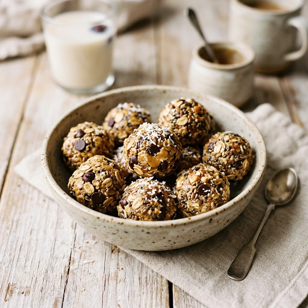 5 Minute High Protein Breakfast Bites Make Ahead No Eggs Needed Kids Easy