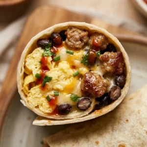 5 Minute High Protein Breakfast Burritos Make Ahead Freezer No Fail