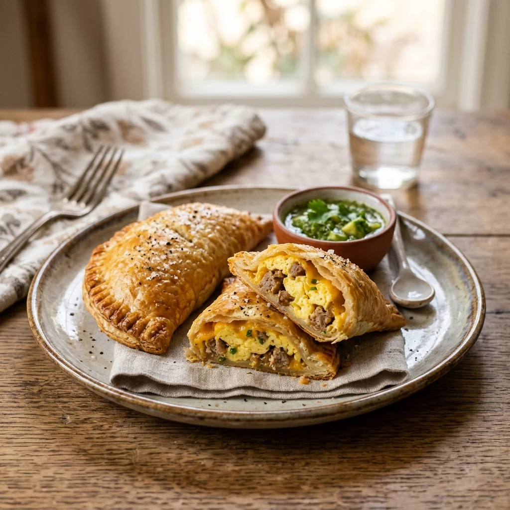 5 Minute High Protein Breakfast Empanadas Make Ahead Meal Prep Budget Easy