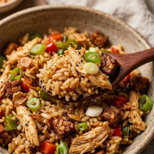 5 Minute High Protein Breakfast Fried Rice Make Ahead No Eggs Needed Easy