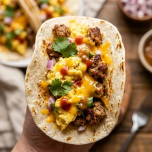 5 Minute High Protein Breakfast Tacos Make Ahead Meal Prep Budget No Fail