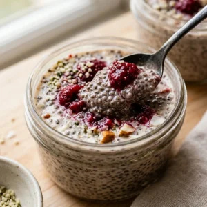 5 Minute High Protein Chia Pudding Make Ahead No Fail Weight Loss