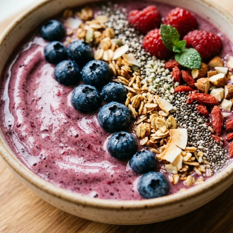 5-Minute Smoothie Bowl High Protein