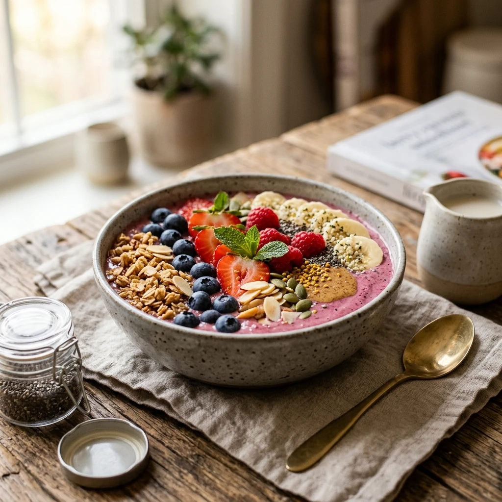5-Minute Smoothie Bowl High Protein