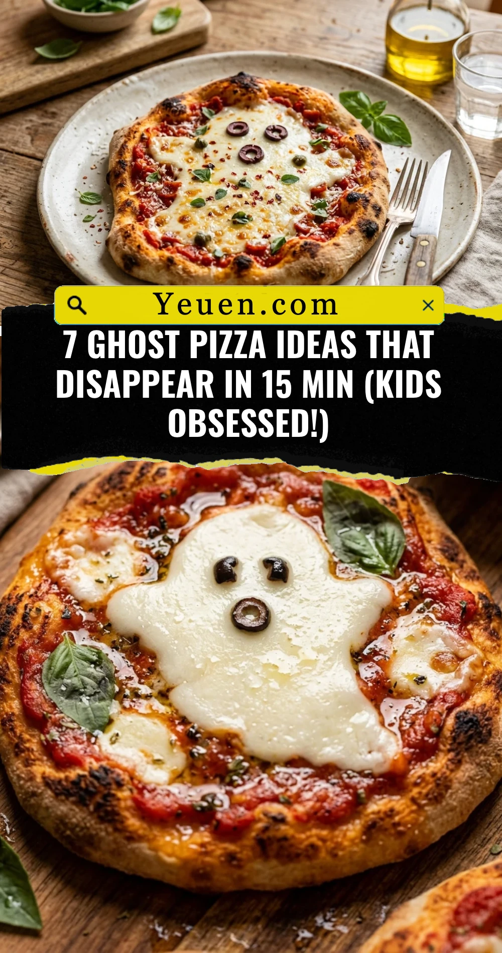 7 Ghost Pizza Ideas That Disappear In 15 Min (Kids Obsessed!)