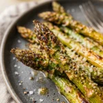 Air Fryer Asparagus Healthy Easy Fast Crispy Golden