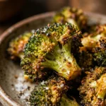 Air Fryer Broccoli Healthy Easy Fast Crispy Golden