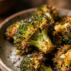 Air Fryer Broccoli Healthy Easy Fast Crispy Golden