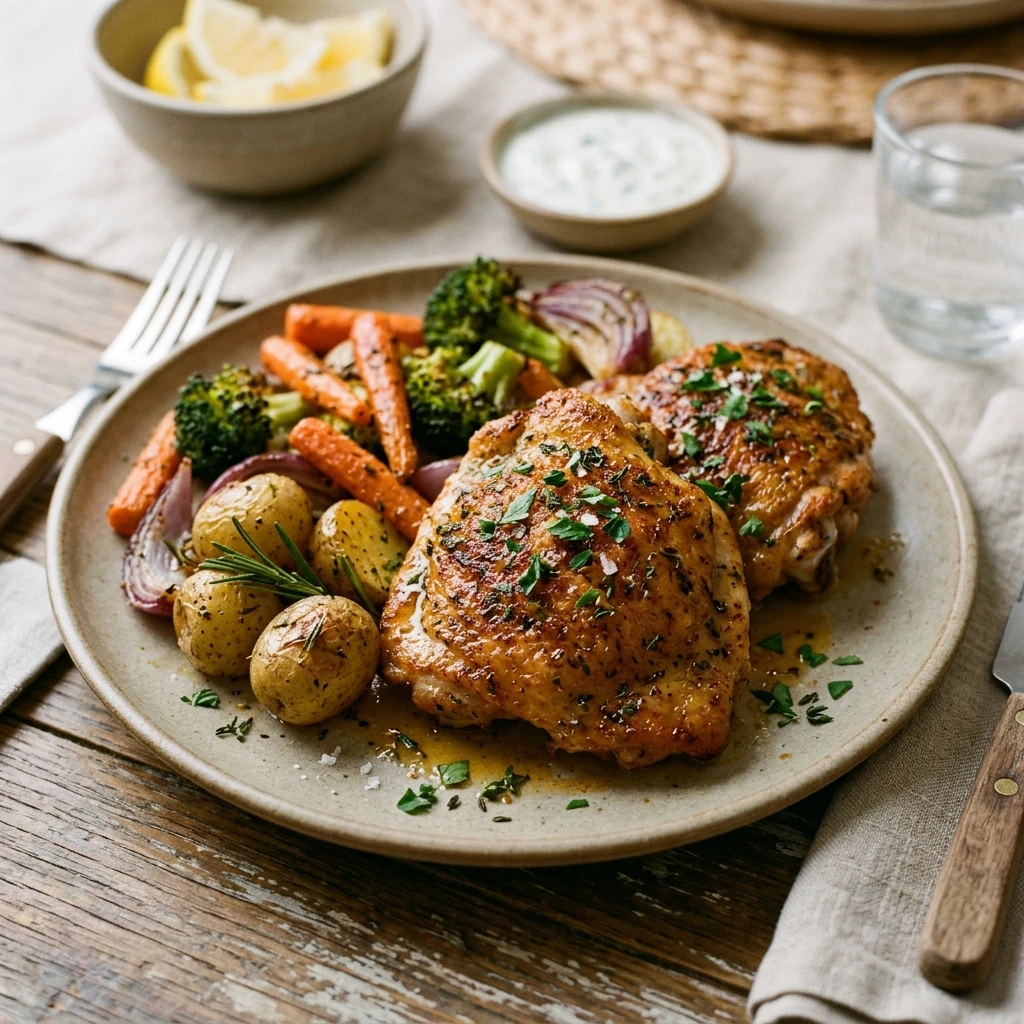 Air Fryer Chicken Dinner Crispy Easy Fast Healthy