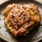 Air Fryer Chicken Thighs Dinner Crispy Easy Fast Healthy