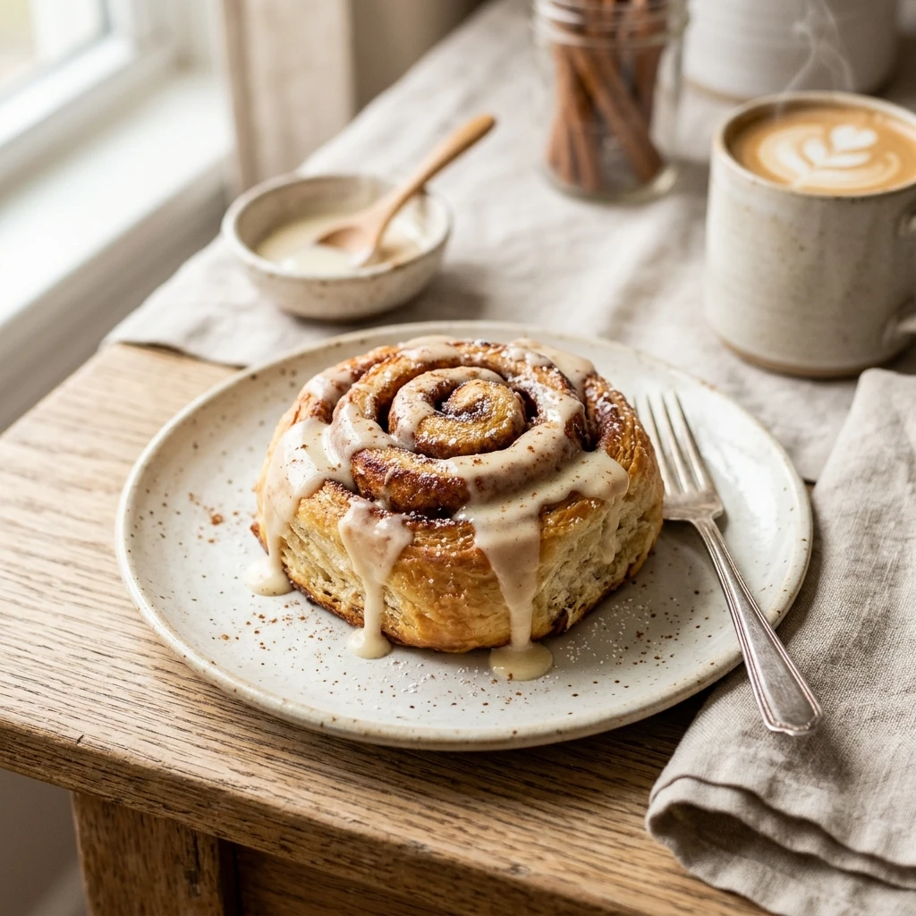 Air Fryer Cinnamon Rolls Dessert Crispy Easy Fast Healthy