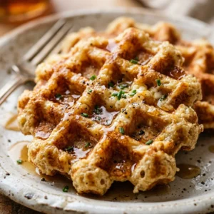 Air Fryer Cottage Cheese Waffles High Protein Easy 20g+