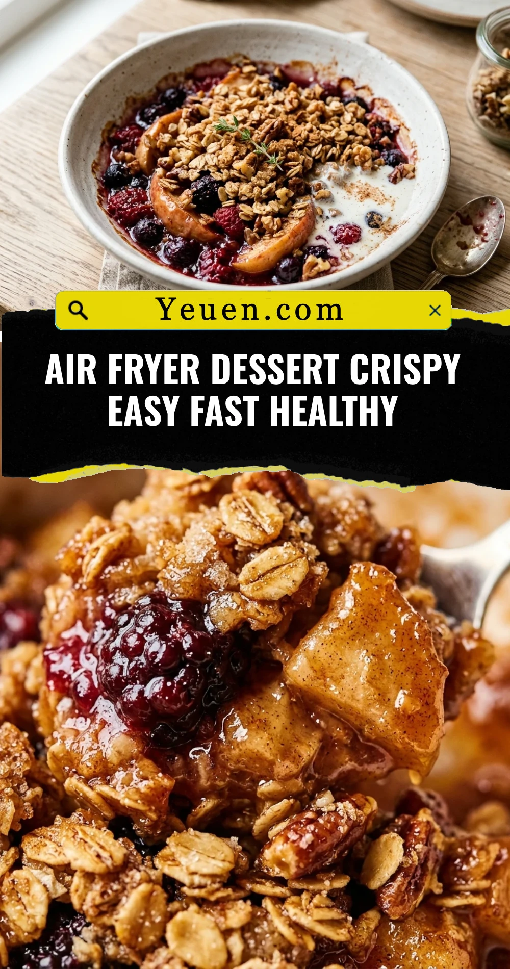 Air Fryer Dessert Crispy Easy Fast Healthy