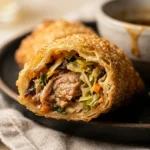 Air Fryer Egg Rolls Snack Crispy Easy Fast Healthy