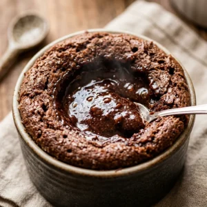 Air Fryer Lava Cake Dessert Crispy Easy Fast Healthy