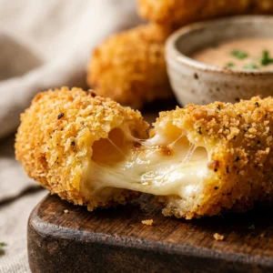 Air Fryer Mozzarella Sticks Snack Crispy Easy Fast Healthy