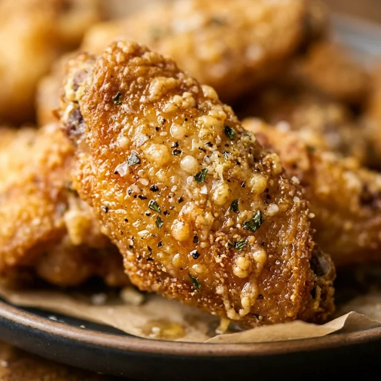 Air Fryer Parmesan Wings Crispy Golden Easy Fast Healthy