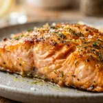 Air Fryer Salmon Healthy Easy Fast Crispy Golden