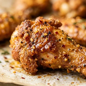 Air Fryer Spicy Wings Crispy Golden Easy Fast Healthy